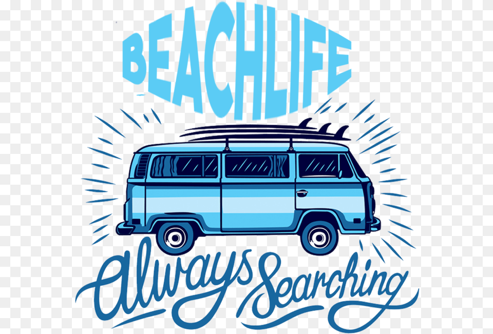 Beach Life Tour Bus Service, Car, Transportation, Vehicle, Advertisement Png Image