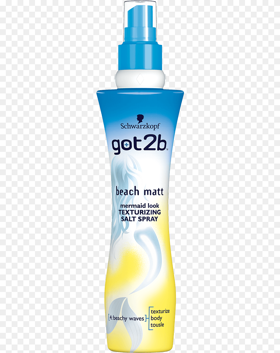 Beach Matt Salt Spray Got2b Beach Babe Spray, Bottle, Lotion, Cosmetics, Shaker Free Png