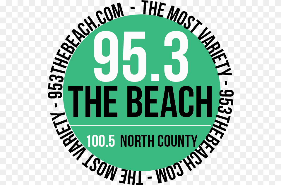 Beach Music 953 The Beach, Logo, Text Free Png