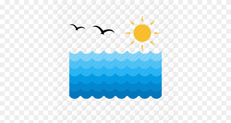 Beach Ocean Pool Sea Sky Sun Water Icon, Nature, Outdoors Free Transparent Png