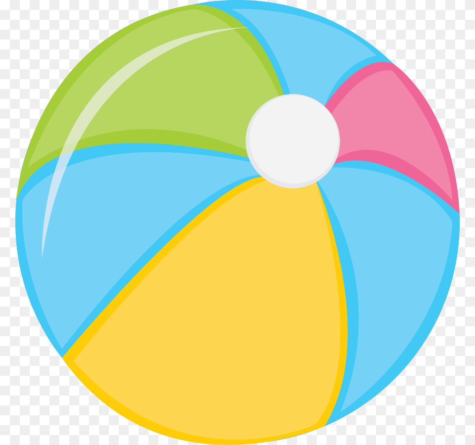 Beach Pool Party Clip Art, Sphere Free Transparent Png