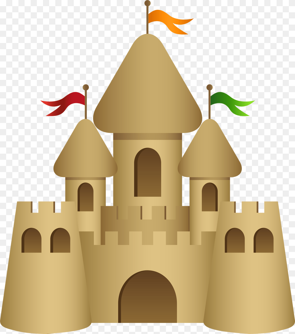 Beach Sand Castle Clipart, Architecture, Building, Fortress, Outdoors Png