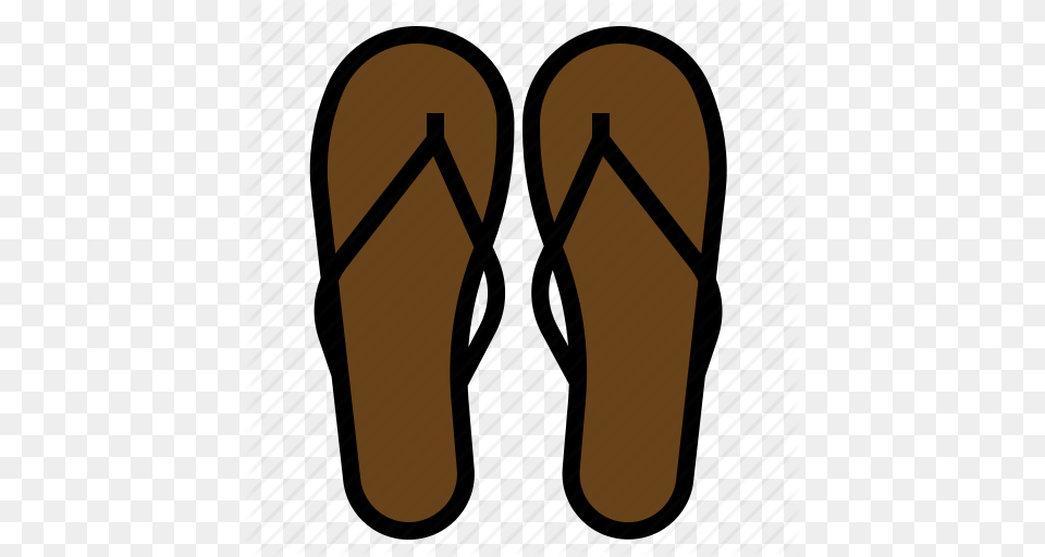 Beach Sand Sandals Shoes Summer Wear Icon, Clothing, Flip-flop, Footwear Png