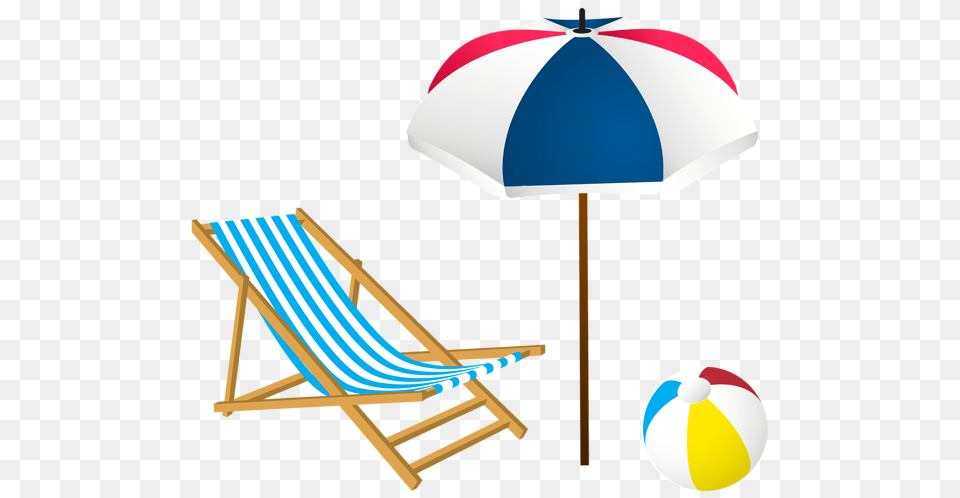 Beach Summer Set Clip Art, Canopy, Architecture, Building, House Png Image