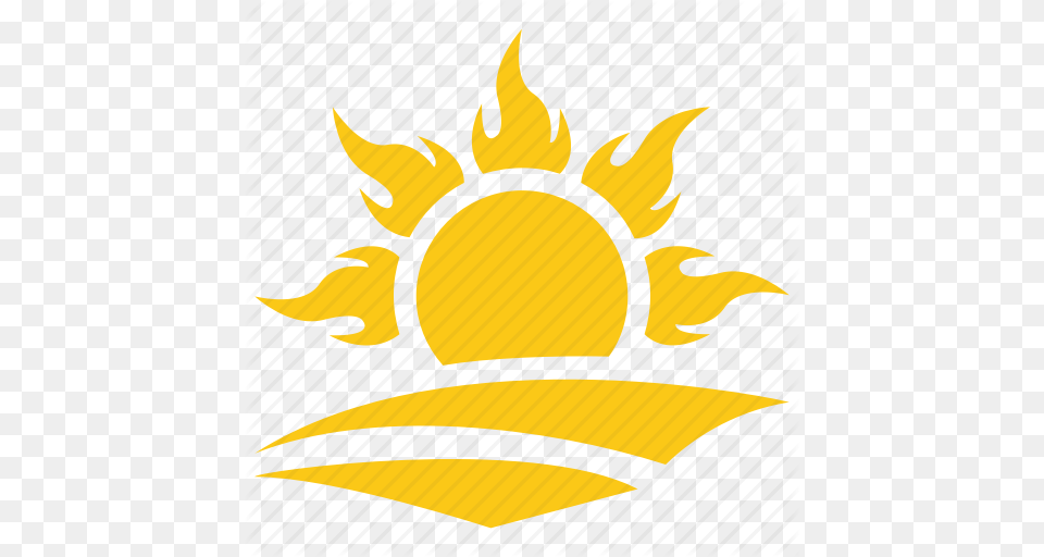 Beach Sun Ocean Sun Solar Sun Sun Sun Rays Icon, Logo, Emblem, Symbol, Clothing Free Transparent Png