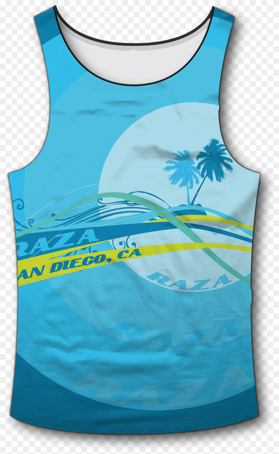 Beach Tank Top, Clothing, Tank Top Free Png