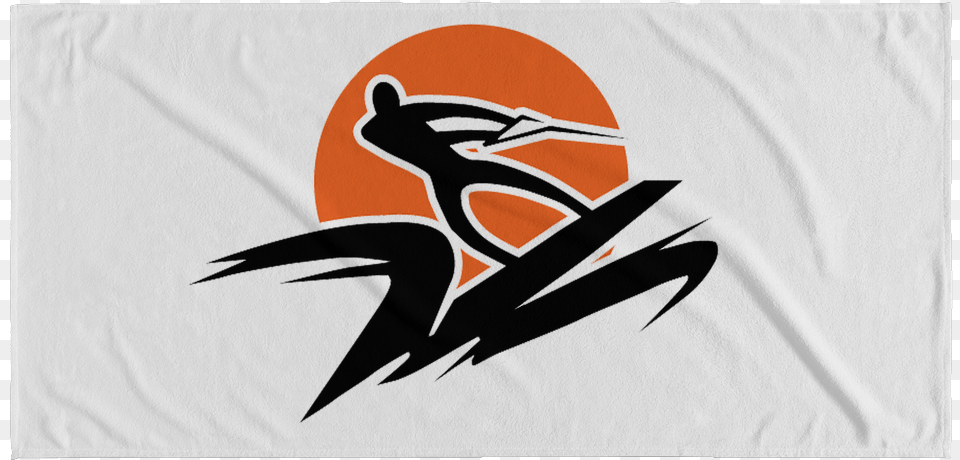 Beach Towel Larger Boarder Pelican, Logo, Aircraft, Airplane, Transportation Free Transparent Png