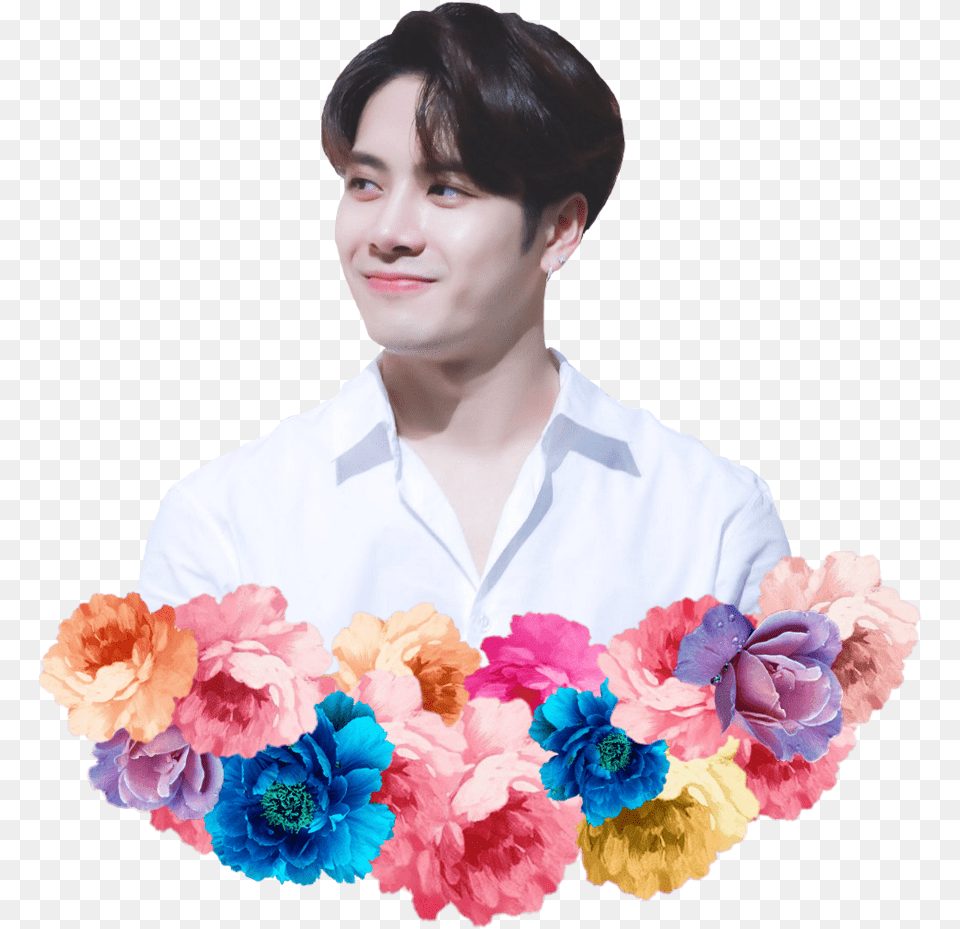 Beach Towel Transparent Image Jackson Wang, Plant, Flower, Flower Arrangement, Adult Png