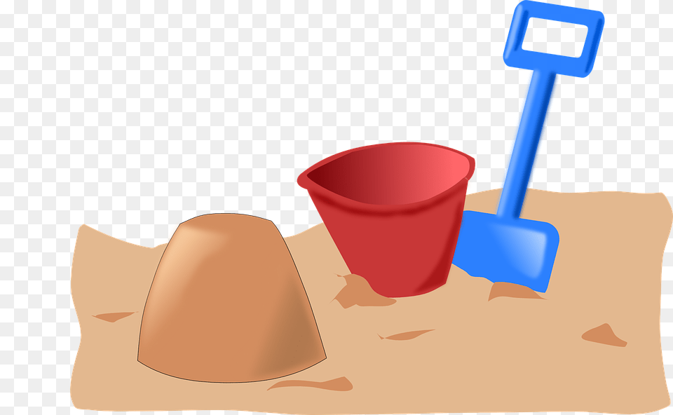 Beach Toys Cliparts Download Clip Art, Device, Shovel, Tool, Cup Png Image