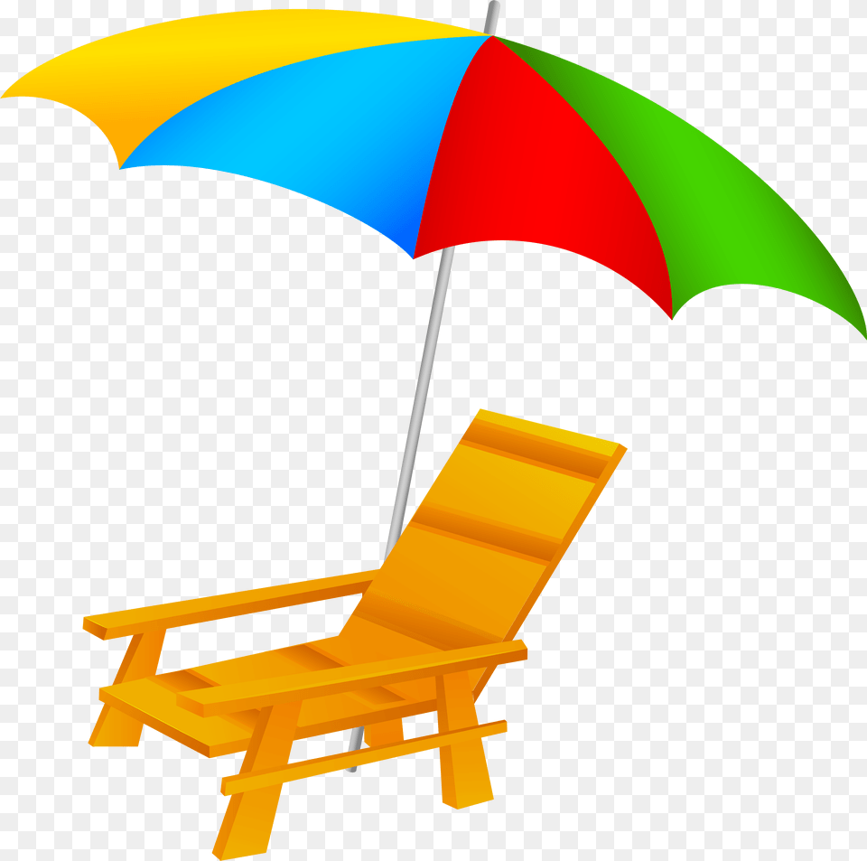 Beach Umbrella And Chair Clip Art Transparent Background Beach Umbrella Clipart, Canopy Png