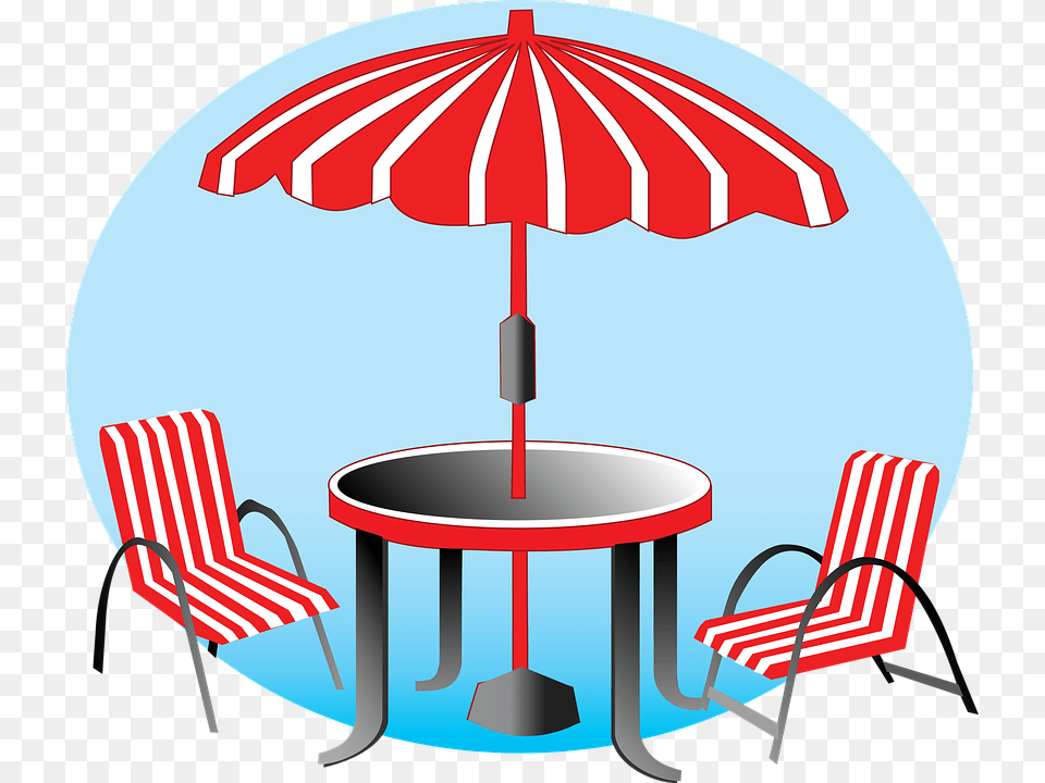 Beach Umbrella Chairs Vacation Red Blue Stripes Animasi Teknik Kursi Kosong, Chair, Furniture, Canopy, Architecture Free Png