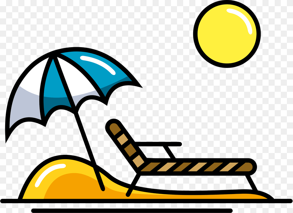 Beach Umbrella Clipart, Outdoors, Nature, Bulldozer, Machine Png