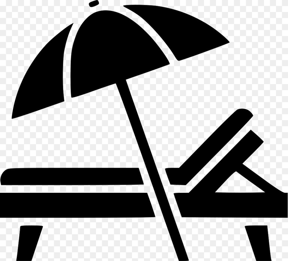 Beach Umbrella Icon, Stencil, Canopy Png Image