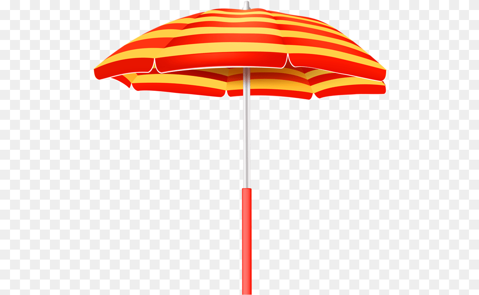 Beach Umbrella Image With Background Umbrella Striped Yellow And Red, Canopy, Architecture, Building, House Png