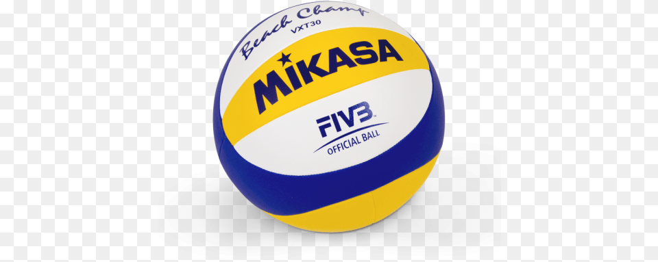 Beach Volleyball Mikasa Beach Champ Vxt Beach Volleyball Ball, Rugby, Rugby Ball, Sport Free Transparent Png