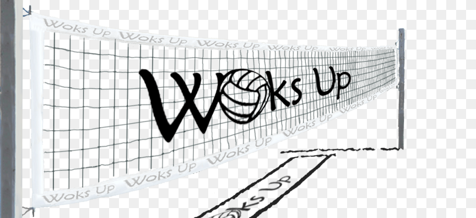 Beach Volleyball Woks Up Beach Volleyball, Banner, Text, Crib, Furniture Png Image