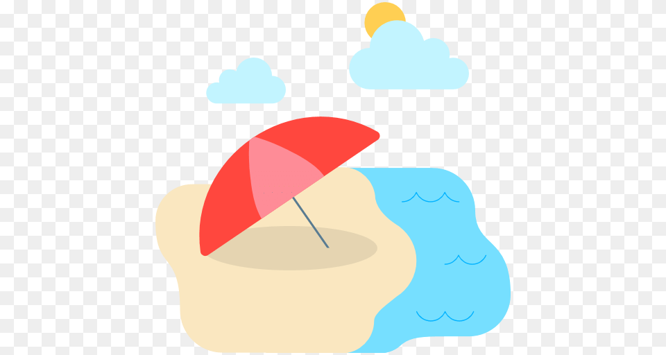 Beach With Umbrella Emoji For Facebook Email Sms Id, Canopy, Outdoors Png