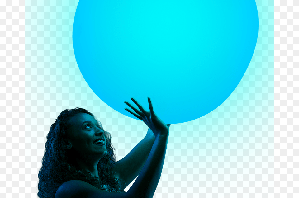 Beachball Balloon, Adult, Sphere, Person, Woman Png Image