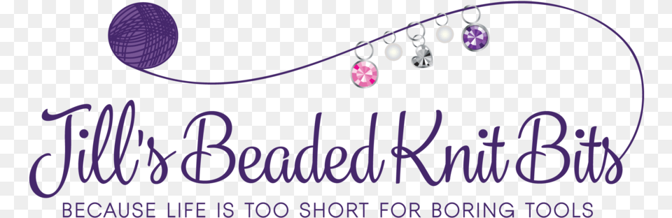 Beaded Knit Bits, Accessories, Earring, Jewelry, Purple Free Png