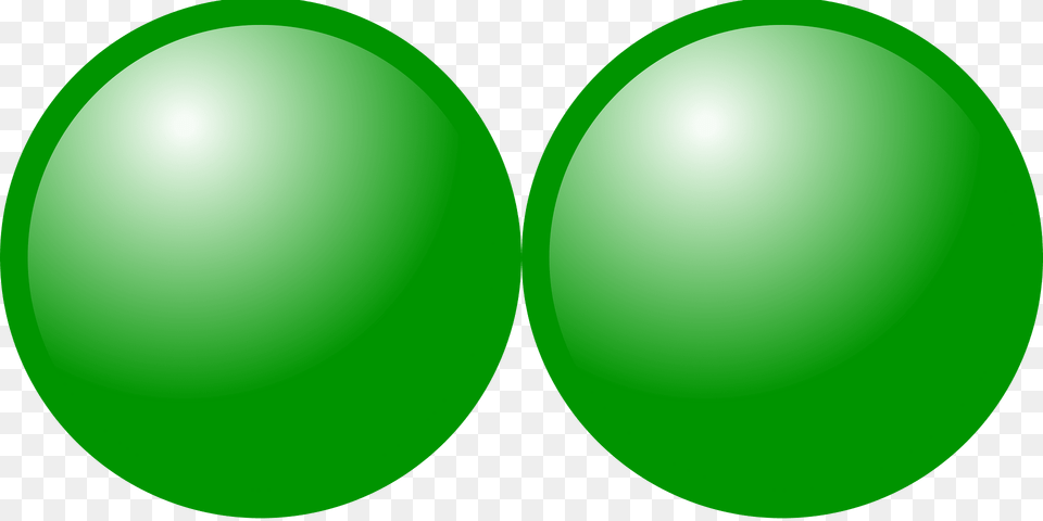 Beads Quantitative Picture For Multiplication 1x2 Clipart, Green, Sphere Free Transparent Png