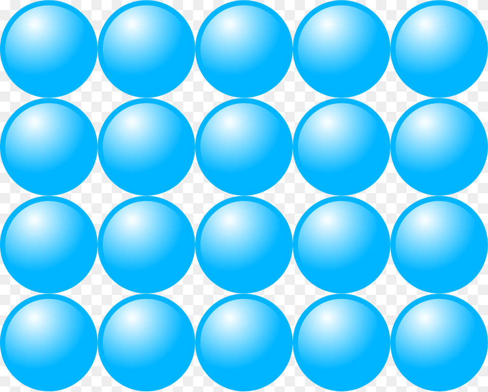 Beads Quantitative Picture For Multiplication 4x5 Clipart, Pattern, Sphere, Balloon Png