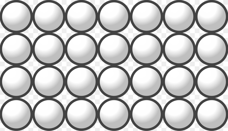 Beads Quantitative Picture For Multiplication 4x7 Clipart, Sphere, Pattern Free Png