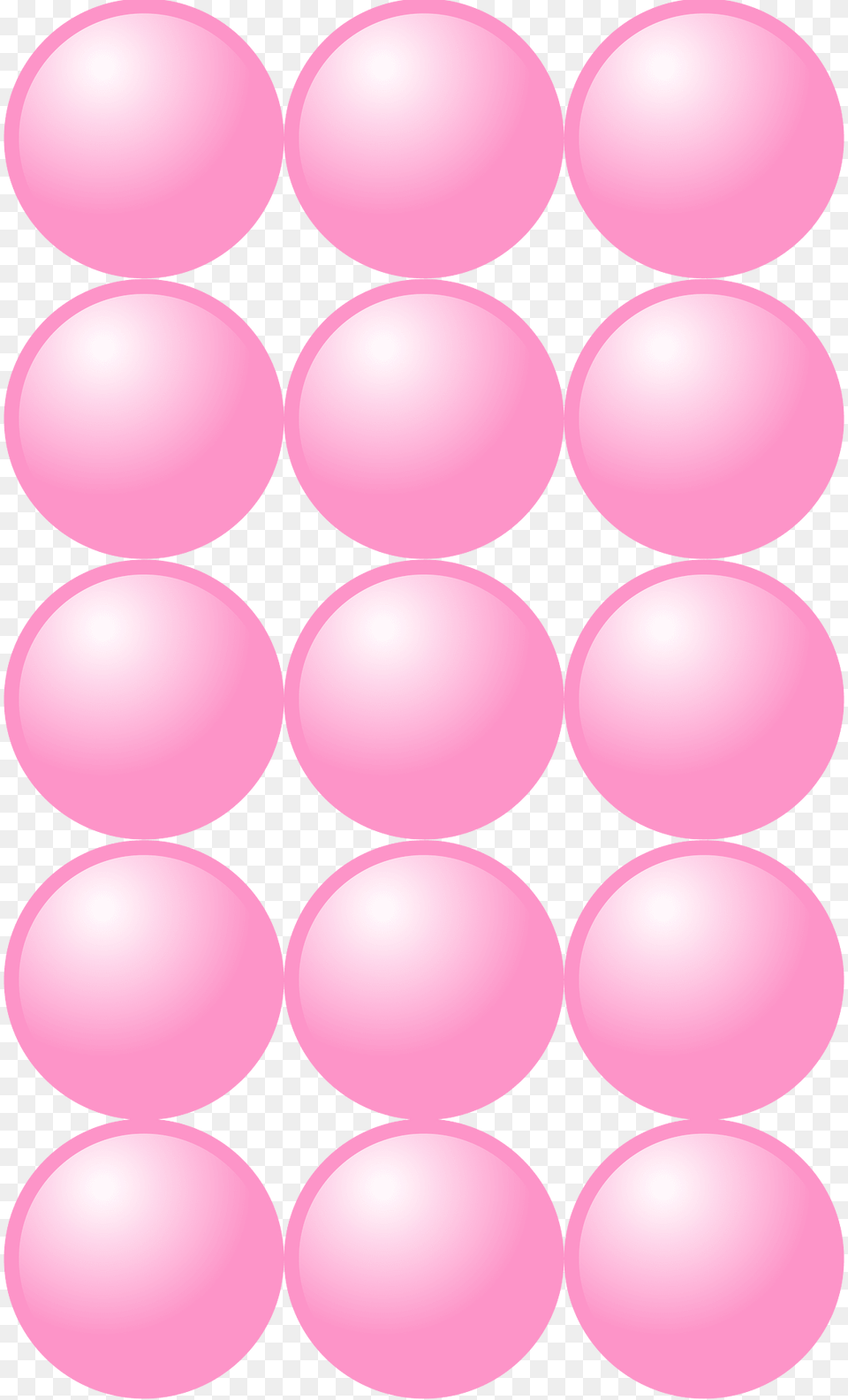 Beads Quantitative Picture For Multiplication 5x3 Clipart, Balloon, Sphere, Pattern Free Transparent Png