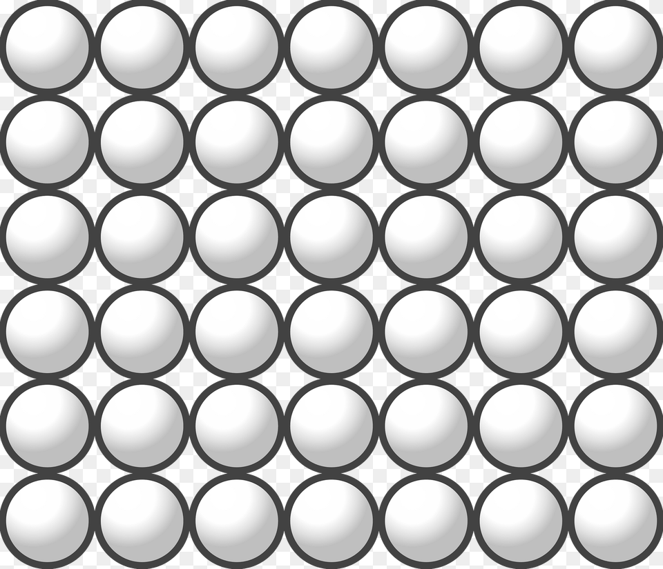 Beads Quantitative Picture For Multiplication 6x7 Clipart, Pattern Png