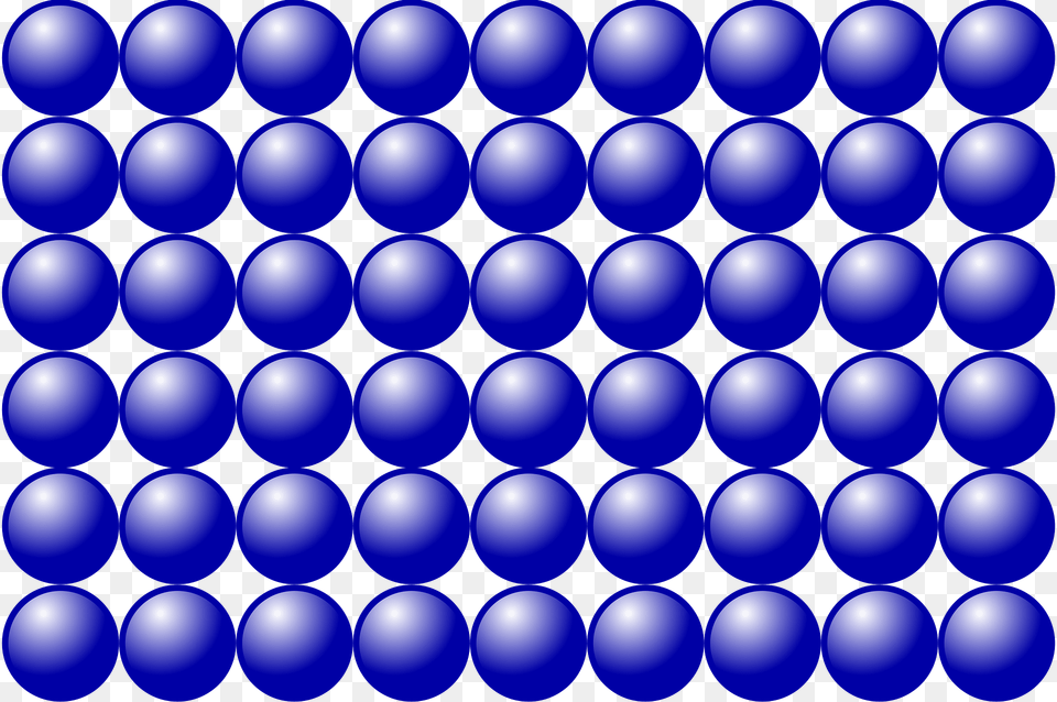 Beads Quantitative Picture For Multiplication 6x9 Clipart, Sphere, Pattern Free Png