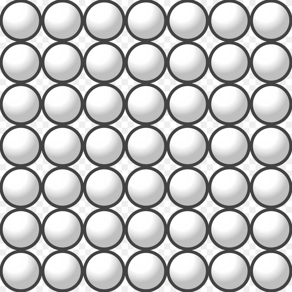 Beads Quantitative Picture For Multiplication 7x7 Clipart, Pattern, Egg, Food Free Transparent Png