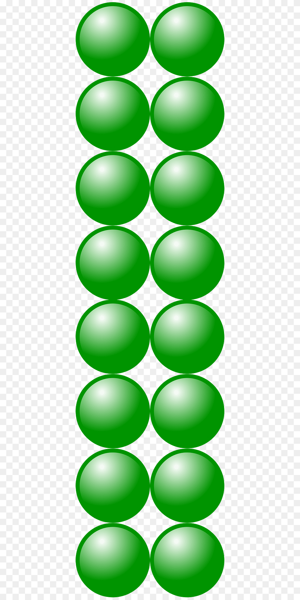 Beads Quantitative Picture For Multiplication 8x2 Clipart, Coil, Green, Spiral, Pattern Png