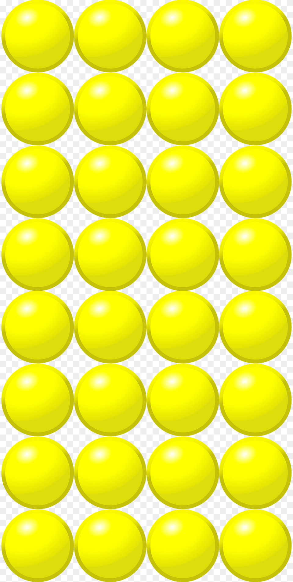 Beads Quantitative Picture For Multiplication 8x4 Clipart, Sphere, Pattern Png