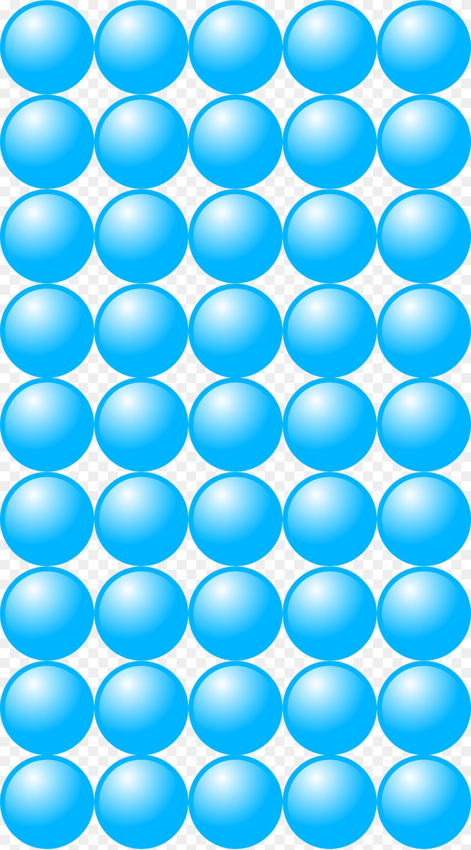 Beads Quantitative Picture For Multiplication 9x5 Clipart, Pattern, Texture, Sphere, Polka Dot Free Transparent Png