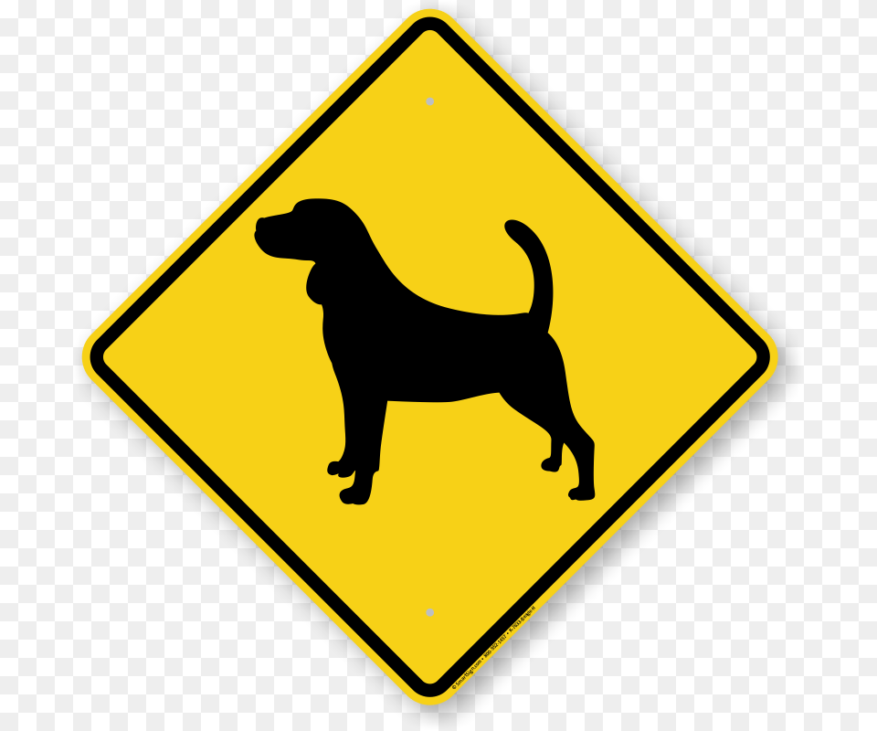 Beagle Dog Symbol Sign Guard Dog Sign Beware Dog Sign Sku K, Road Sign, Animal, Canine, Mammal Free Transparent Png