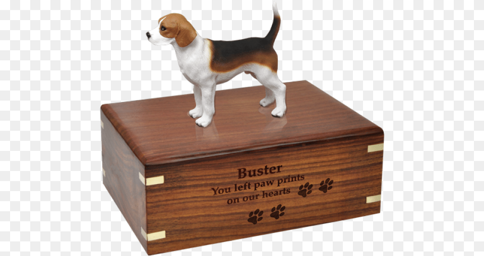 Beagle Figurine Wood Urn For Pet Dog W Breed Figurine Pug Pet Urns, Animal, Mammal, Hound, Canine Free Png