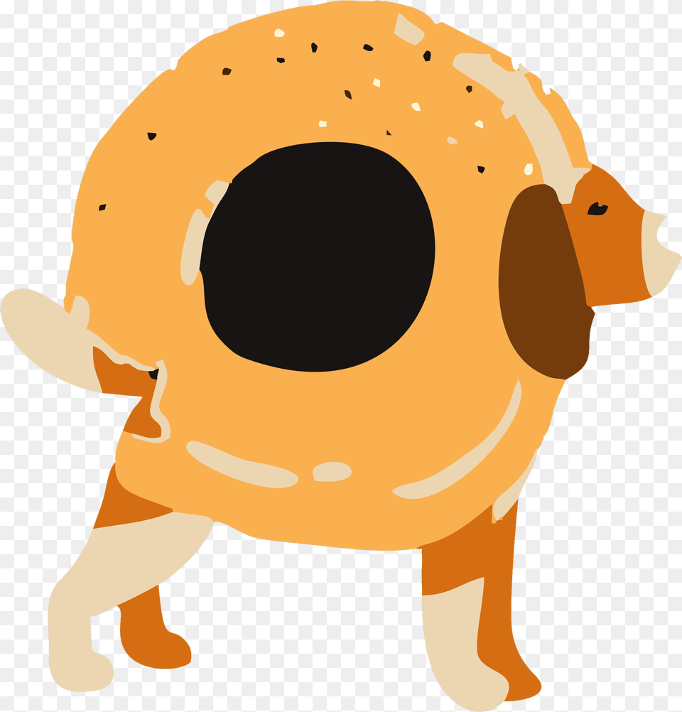 Beagle Shirt Bagel Funny Cute Love Dog Puppy Doge Pup, Baby, Food, Person, Sweets Free Transparent Png