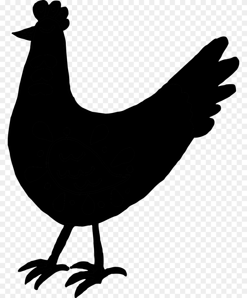 Beak Clipart Rooster Chicken Clip Art Rooster, Gray Free Transparent Png