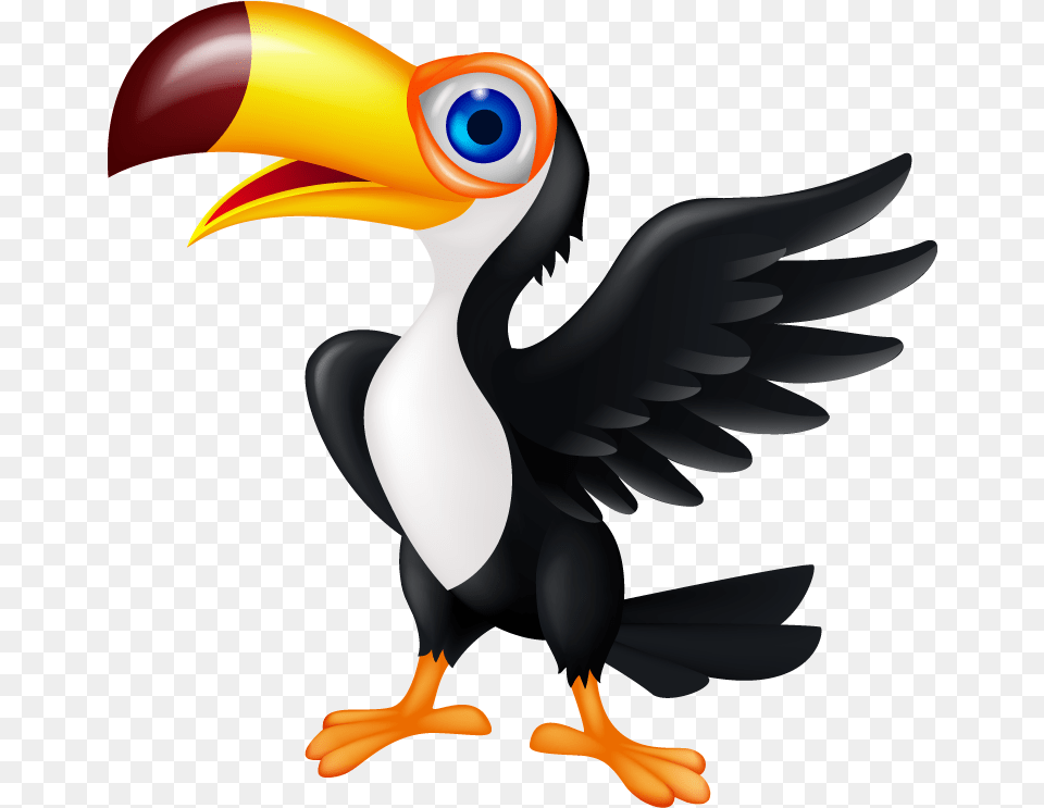 Beak Clipart Toucan Beak Hornbill Cartoon Toucan No Background, Animal, Bird Free Transparent Png