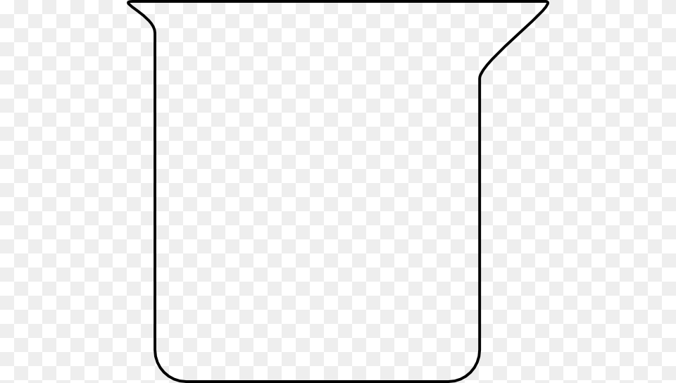 Beaker Outline Clip Art, Jar Free Png Download