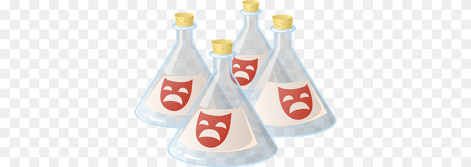 Beakers Cone, Bottle, Shaker Free Transparent Png