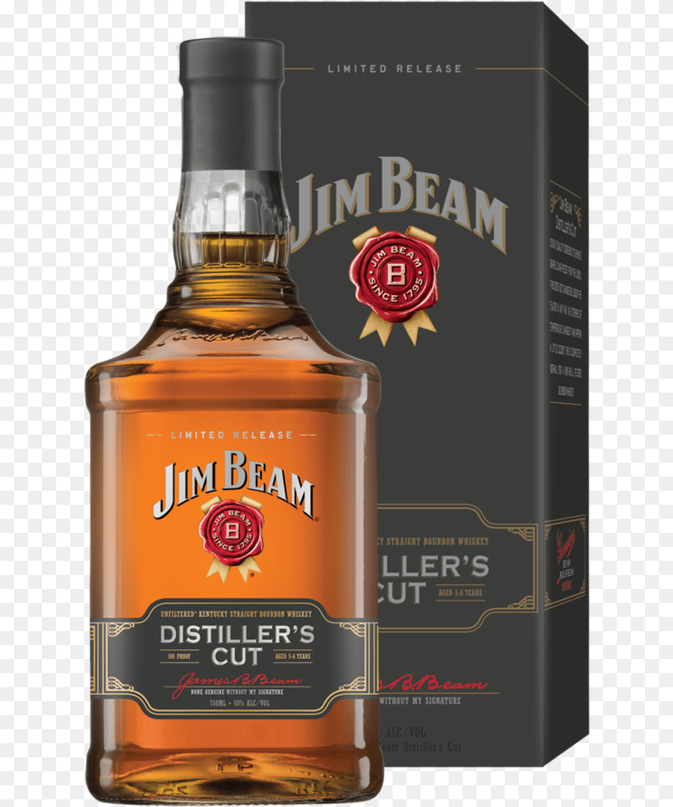 Beam Jim Beam Distillers Cut, Alcohol, Beverage, Liquor, Whisky Free Transparent Png