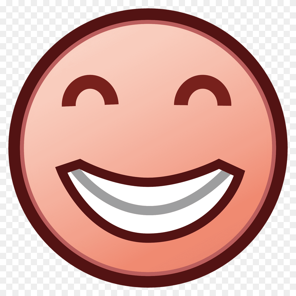 Beaming Face With Smiling Eyes Emoji Clipart, Photography, Disk Free Transparent Png