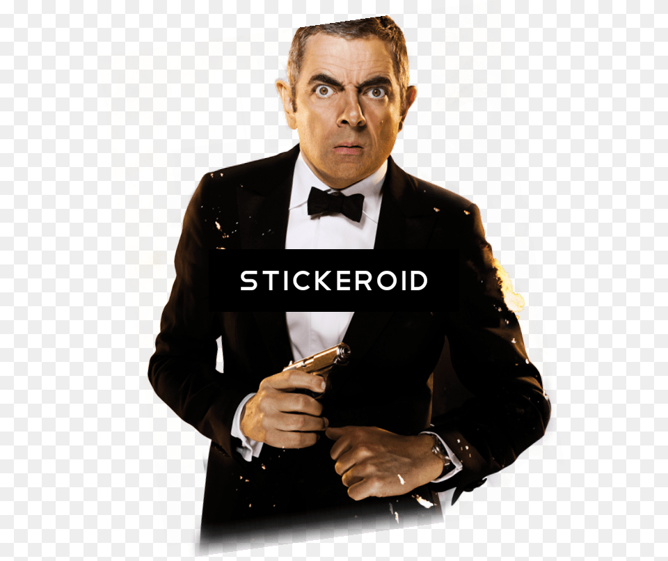 Bean Actors Heroes Johnny English, Accessories, Tie, Suit, Person Free Png Download