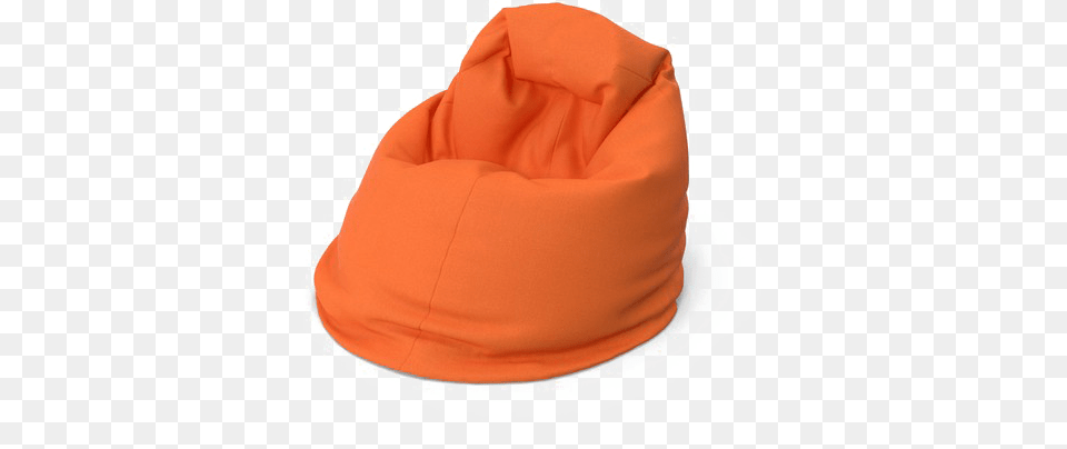 Bean Bag Hd Orange Bean Bag Transparent, Furniture, Bean Bag Free Png