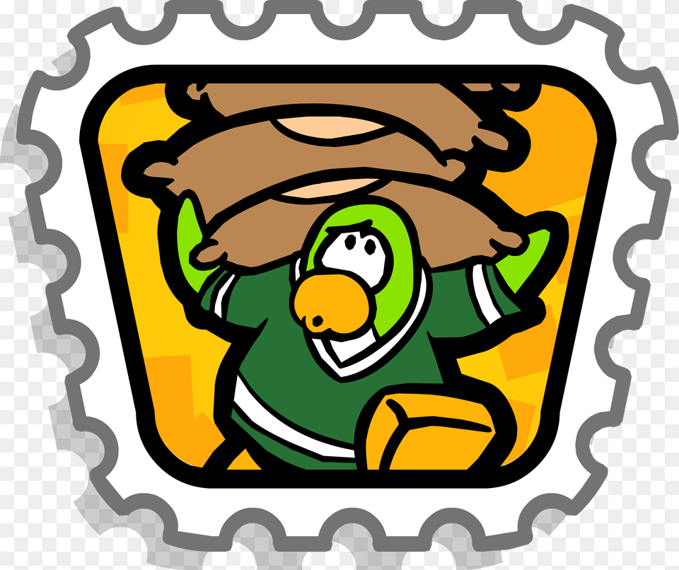 Bean Balance Stamp Club Extreme Stamp Club Penguin, Sticker, Logo, Baby, Person Png