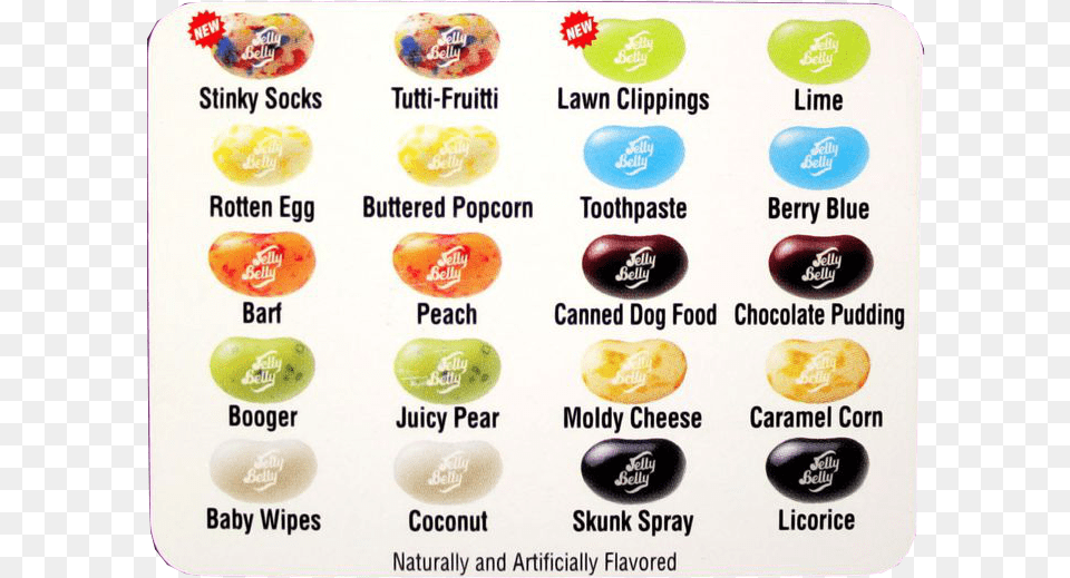 Bean Boozled Flavors 2018, Text, Food, Sweets, Jelly Free Transparent Png