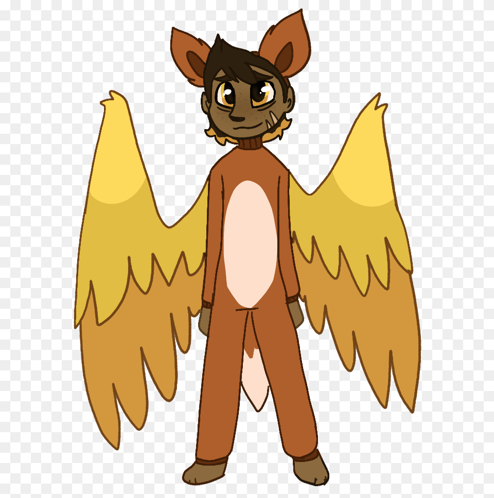 Bean In A Fox Costume Aa, Person, Face, Head, Angel Free Png