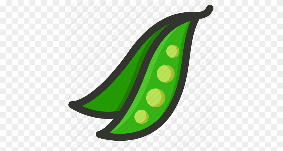 Bean Pea Pod Peas Sweet Pea Vegetable Icon, Food, Produce, Plant Free Transparent Png