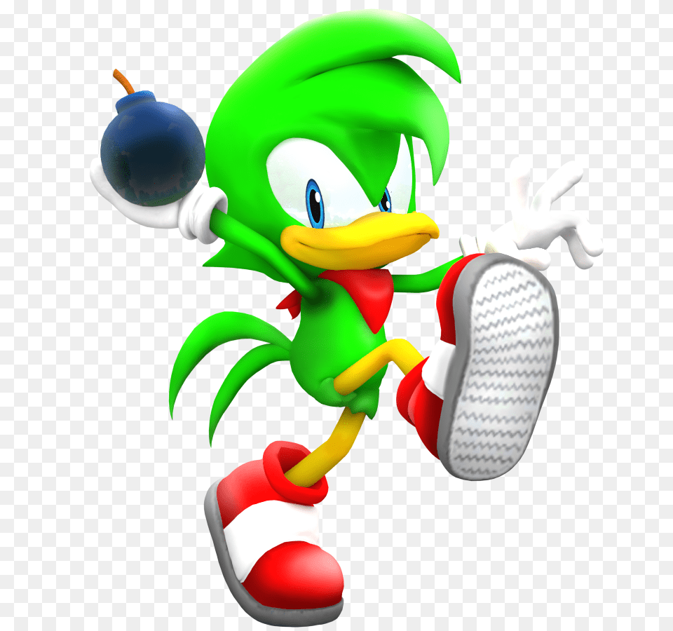Bean The Dynamite In Sonic World, Clothing, Footwear, Shoe, Toy Free Png