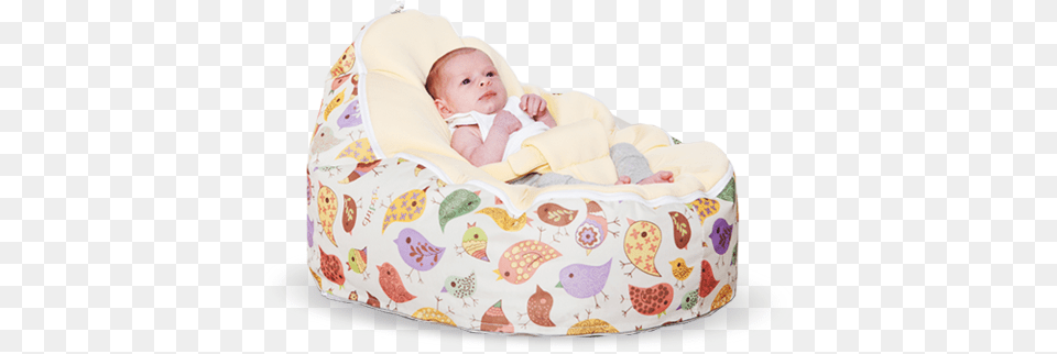 Beanbag Baby Bean Bag Gif, Furniture, Person, Crib, Infant Bed Free Png